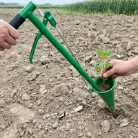 Transplanteur manuel universel pour semis de légumes, perforateur de trous pour la transplantation de semis de tabac, poivron et pomme de terre