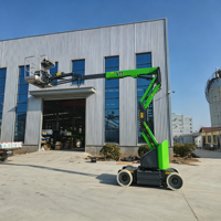 Plateforme élévatrice articulée électrique hydraulique pour travaux de construction