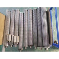 Penjualan laris Filter cakram jala disinter logam lima lapis dengan komponen inti pompa 1-200UM perlengkapan filtrasi minyak efisiensi