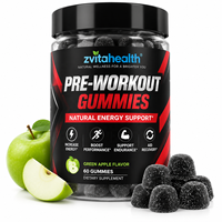 Gummies énergétiques à la créatine monohydrate pour adultes, marque privée, service OEM