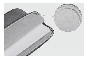 Durable 11-15,4 pulgadas Universal Fluff <span class=keywords><strong>Forro</strong></span> PU Cuero Tablet Estuche de transporte Laptop Sleeve Bags <span class=keywords><strong>para</strong></span> iPad, Lenovo, HP, Dell, <span class=keywords><strong>Asus</strong></span> - Product Image 4