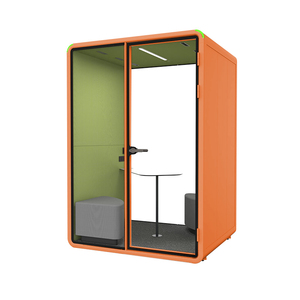 Cabine de réunion insonorisée pour deux personnes, mobile, pour bureaux ouverts - Product Image 3