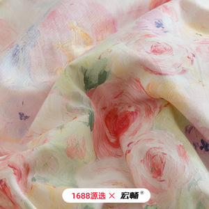 French Retro Oil Painting Style 100 Cotton Four Piece <b>Bedding</b> <b>Set</b> Korean Lace Trim Pure Cotton Duvet Cover Sheets Bedroom - Product Image 3