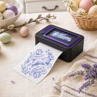 Imprimante à pochoirs pour tatouages Xprinter MP03 professionnelle, sans fil, 300 DPI, 80 mm, pour cadeau de Pâques