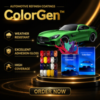 Colorgen, fabricant de peinture automobile très demandée, distributeurs directs, peinture automobile 1K 2K couleur unie, peinture automobile 1K