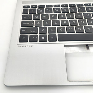 สำหรับ ProBook 440 G8 445 G8 445R ชุดที่วางแขนด้านบนสีเงิน G8 14นิ้วพร้อม M23769-001คีย์บอร์ดเรืองแสง - Product Image 3