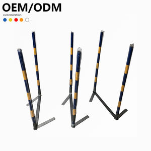 Suministro directo del fabricante Entrenamiento de agilidad al aire libre Postes de obstáculos Suministros de entrenamiento de mascotas de metal a prueba de agua para entrenamiento de perros - Product Image 4