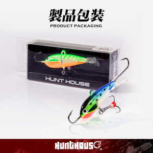 HUNTHOUSE Vente en gros de leurres de pêche à la traîne 11g 18g, appâts de pêche coulants pour la pêche sur glace <span class=keywords><strong>avec</strong></span> hameçon TRAÎNANT - Product Image 6
