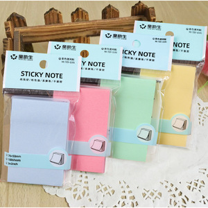<b>Sticky</b> <b>Note</b> Memo Pads 76x50mm 100 Sheets Self Adhesive Colorful Office Stationery For Students And Office Use - Product Image 1