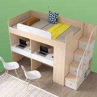 Modernes, Schönes Design Umweltfreundliches Holz-MDF Einzelbett Schlafzimmermöbel Kinder Hochbett