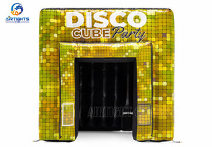 Tente gonflable de partie de disco de <span class=keywords><strong>cube</strong></span> de <span class=keywords><strong>prix</strong></span> de gros d'usine chaude folle pour l'entreprise de <span class=keywords><strong>location</strong></span> - Product Image 2