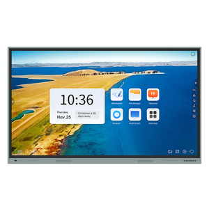 Bảng thông minh 65inch Android 11 4 + 32G bảng tương tác bảng trắng tương tác màn hình phẳng màn hình cảm ứng sử dụng trường học - Product Image 1