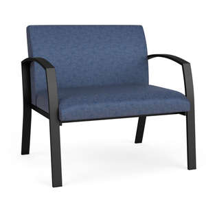 Silla bariátrica de estilo contemporáneo con asientos de área de recepción de vinilo sanitario - Product Image 2