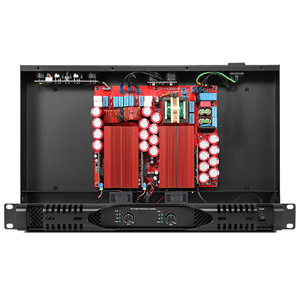 Chuyên Nghiệp <span class=keywords><strong>Class</strong></span> D 2 Kênh 1300 Watt Kỹ Thuật Số Kim Loại AC Powered Khuếch Đại Hội Nghị Hệ Thống Âm Thanh - Product Image 3