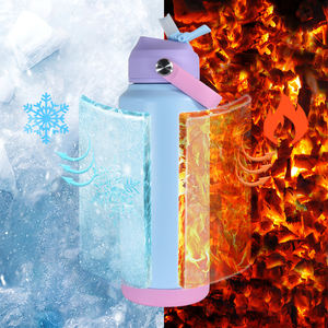 Botella de Agua Infantil de 18 oz, Libre de BPA, Personalizada, Mantiene el Calor Durante 12 Horas, Antiderrames, con Tapa de Boquilla y Pajita, Certificación CPC - Product Image 5