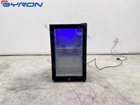 Mini-réfrigérateur électrique en acier avec compresseur et refroidisseur de boissons, unité de refroidissement pour hôtel, cave à vin, réfrigérateur