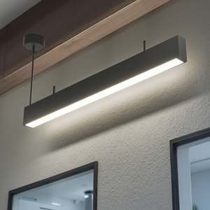 <span class=keywords><strong>YOUWIN</strong></span> Superhelle 2ft 0,6m LED Lineare Pendelleuchte 20W-80W Aluminiumgehäuse 3000-6500K Farbtemperatur 0-10V 2200LM CRI 80 - Product Image 4