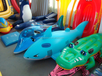 NIZHEN Neuer Maßgefertigter PVC Aufblasbarer Tier-Sprühpool 190x47cm für Kinder und Familien, Sommer-Wasserspaß, Einfache Installation