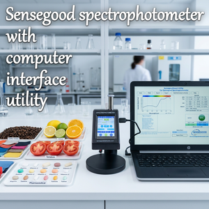 Colorímetro Multiapliación Sensegood, Espectrofotómetro de Color, Medidor de Blancura 400-700nm para Café, Cítricos, Tomate, Textiles y Alimentos - Product Image 1
