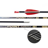 SPG tir à l'arc 3.2mm carbone flèche arbre 32 pouces compétition arc classique rectitude 0.001 Sport de plein air adulte pratique accesorice