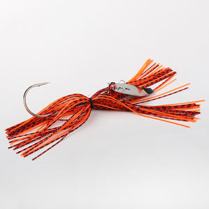 Vente en gros d'appâts à lame Chatterbait avec jupe en caoutchouc appâts buzzbait leurres de pêche appâts bavards - Product Image 5