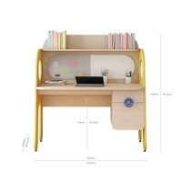Bureau d'étude moderne en bois MDF pour enfants Nouveau design pour l'étude et le jeu des jeunes