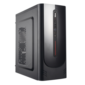 בצובר atx pc בתפזורת עם ספק כוח מאוורר אופקי מקורר מקורר cpu ארון המחשב מארז PC שלדה - Product Image 4