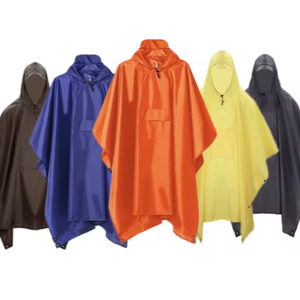 Không thấm nước Trọng lượng nhẹ unisex trùm đầu mưa cho Poncho XL áo mưa người lớn với túi duy nhất-người Áo mưa cho đi bộ đường dài và cắm trại - Product Image 5