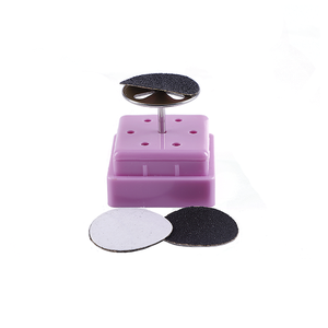 Disco de pedicura profesional, removedor de cutículas, soporte de papel de lijado, mandril, juego de brocas - Product Image 5