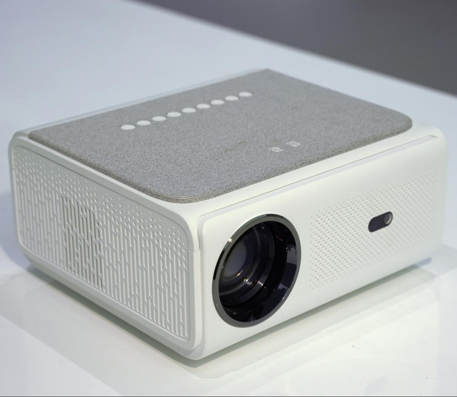 Veacine A8 HD 1080P 4K Support MINI Portable Projector 800 ANSI Lumens WIFI 6 BT5.0 HDMI Android 12 5 Inch LCD Projector.