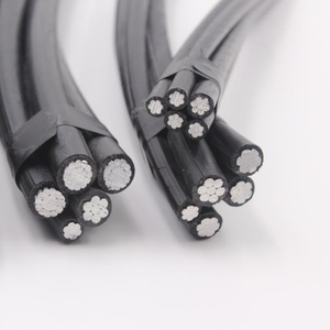 Cable Aéreo de Aluminio Trenzado NFC 33-209 ABC 3x120+70+16mm2 con Aislamiento XLPE, Cable ABC de 2, 3, 4, 5, 6 Núcleos - Product Image 3