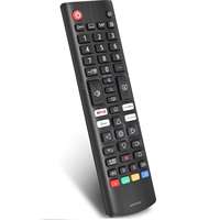 Control Remoto Universal para Smart TV AKB76037601, Compatible con Todos los Modelos LG, Funciona con Pilas AAA, 4 Botones