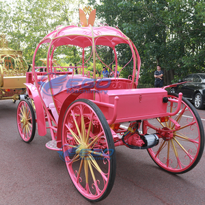 Carruaje de Calabaza de Lujo, Transporte Especial para Bodas y Turismo, Carruaje Eléctrico Estilo Cenicienta - Product Image 1