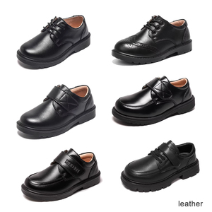 Scarpe in Pelle PU per Ragazzi, Nuova Tendenza, Alta Qualità, Scarpe Scolastiche Nere per Bambini, Calzature Casual per Studenti - Product Image 6