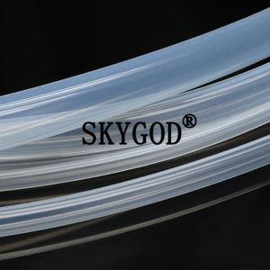 सिलिकॉन ट्यूब खाद्य ग्रेड लचीला ट्यूबिंग पाइप तापमान प्रतिरोध Nontoxic पारदर्शी स्पष्ट रबर ट्यूब - Product Image 3