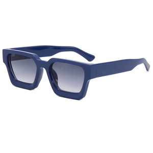 2025 New Fashion Eyewear Glasses Acrylic Lenses PC Lightweight Frame Outdoor Square <b>Sunglasses</b> for Men - Product Image 1
