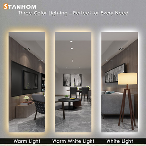 Stanhom CE ukca tường treo phòng tắm thông minh chống sương mù Backlit gương với ánh sáng LED - Product Image 2