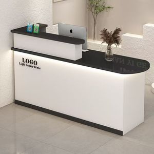 Mostrador de Recepción Comercial 2026 - Mostrador Frontal Moderno y de Lujo para Salones y Hoteles - Product Image 1