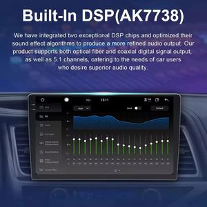Sistema de Navegación GPS para Automóvil FYT 7870 2 Din Android 13, Pantalla Táctil QLED 2K de 8 Núcleos, DSP RGB, Cámara Estéreo Panorámica de 360° - Product Image 2
