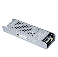 Conducteur LED unique en aluminium 200W AC-DC Triac dimmable 0-10V/1-10V Garantie 5 ans Éclairage IP20 Étanche 24V/12V 12VDC ROHS