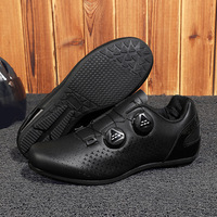 Chaussures de cyclisme respirantes et légères pour hommes et femmes, pour vélo de route/VTT, avec système d'assistance à la fermeture