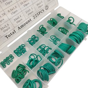 225PC 18 lưới màu xanh lá cây cao su O-ring Xe Điều hòa không khí máy nén con dấu hiệu quả con dấu cho hiệu suất tối ưu - Product Image 4