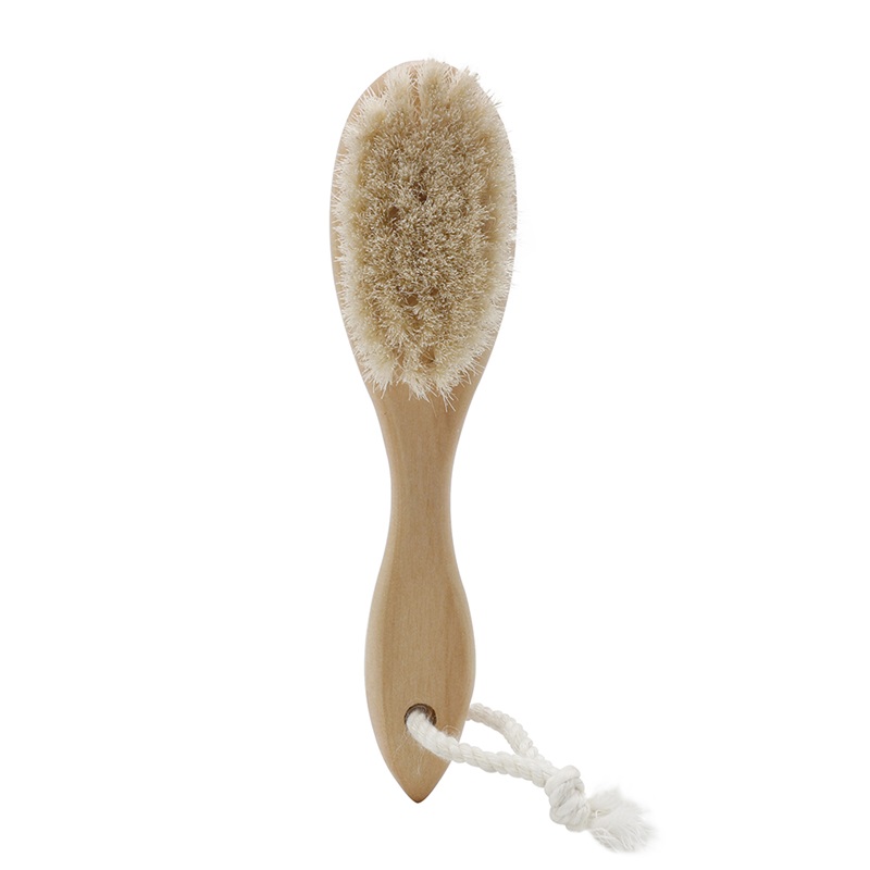 Brosse barbe/cou pour homme Nature
