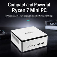 Mini PC de bureau Hasee Zhanshen Mini R78S, directement de l'usine, AMD Ryzen 7 8745HS, 16 Go DDR5, 512 Go SSD, WiFi, Windows 11, en stock, neuf.