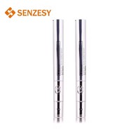 Tube de crème pour les yeux vide SENZESY 20 ml, finition électrolytique, emballage cosmétique personnalisé pour brillant à lèvres, usage quotidien, vente en gros, fourniture OEM