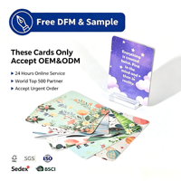 Cartes de motivation avec citations de dessins animés mignons, cartes d'encouragement positives, impression personnalisée sur papier pour usage quotidien