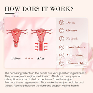 Venta Directa de Fábrica, Perlas Yoni, Bolas Herbales Orgánicas Naturales, Limpieza Íntima Femenina, Antiinflamatorias, Control de Olores - Product Image 3