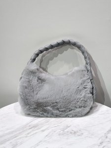 סתיו וחורף אופנה חדשה קטיפה תיק כתף מזדמנת חמוד תיק ילדת מזדמן - Product Image 3