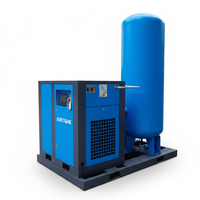 Compresseur d'air rotatif à vis industriel intégré PM VSD 15KW 20HP 16Bar, économe en énergie, silencieux, pour machine de découpe laser