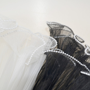 Malla Ondulada Plisada para Envolver Flores, Material de Embalaje, Suministros para Floristería, Malla Ondulada de Perlas, Red para Envolver Rosas - Product Image 1